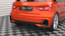 Audi A1 S-Line GB 2018+ Bakre Sidosplitters V.2 Maxton Design